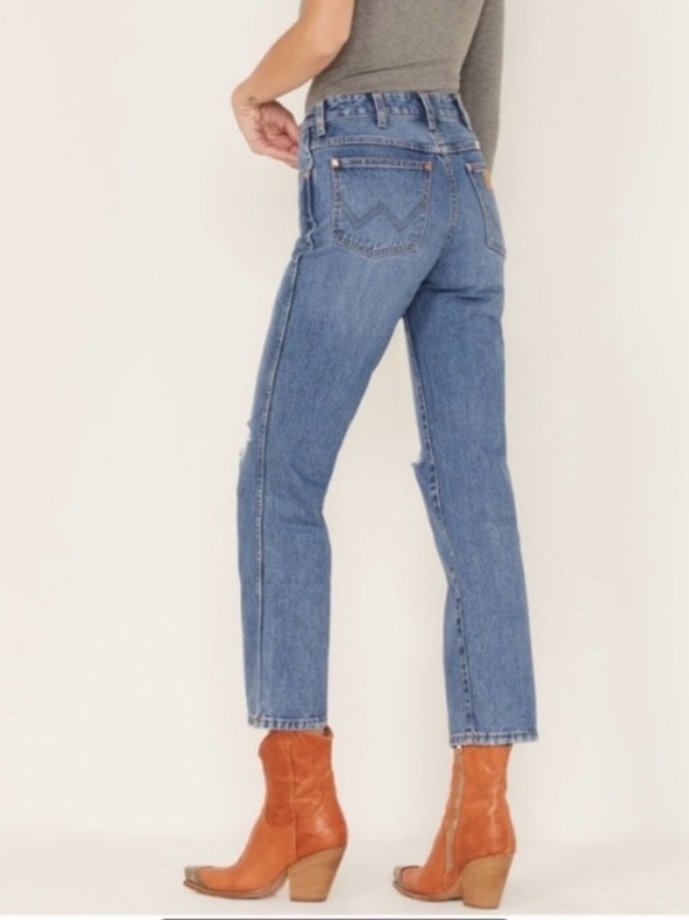 Wrangler Women’s Light Blue Wild West Jeans 30